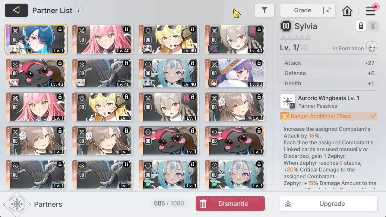 Chaos Zero Nightmare Accounts GLOBAL Lv46|9 SSR[Heidemarie+Sign,Diana,CizuruM1,K image 6