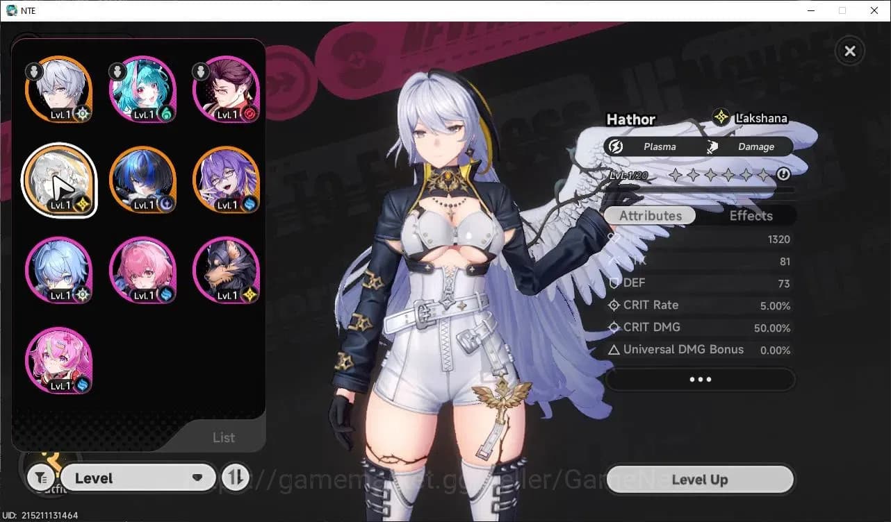 Neverness to Everness Accounts Global SEA |HL 3| 3 SSR Daffodill, Hathor, Fadia | image 1