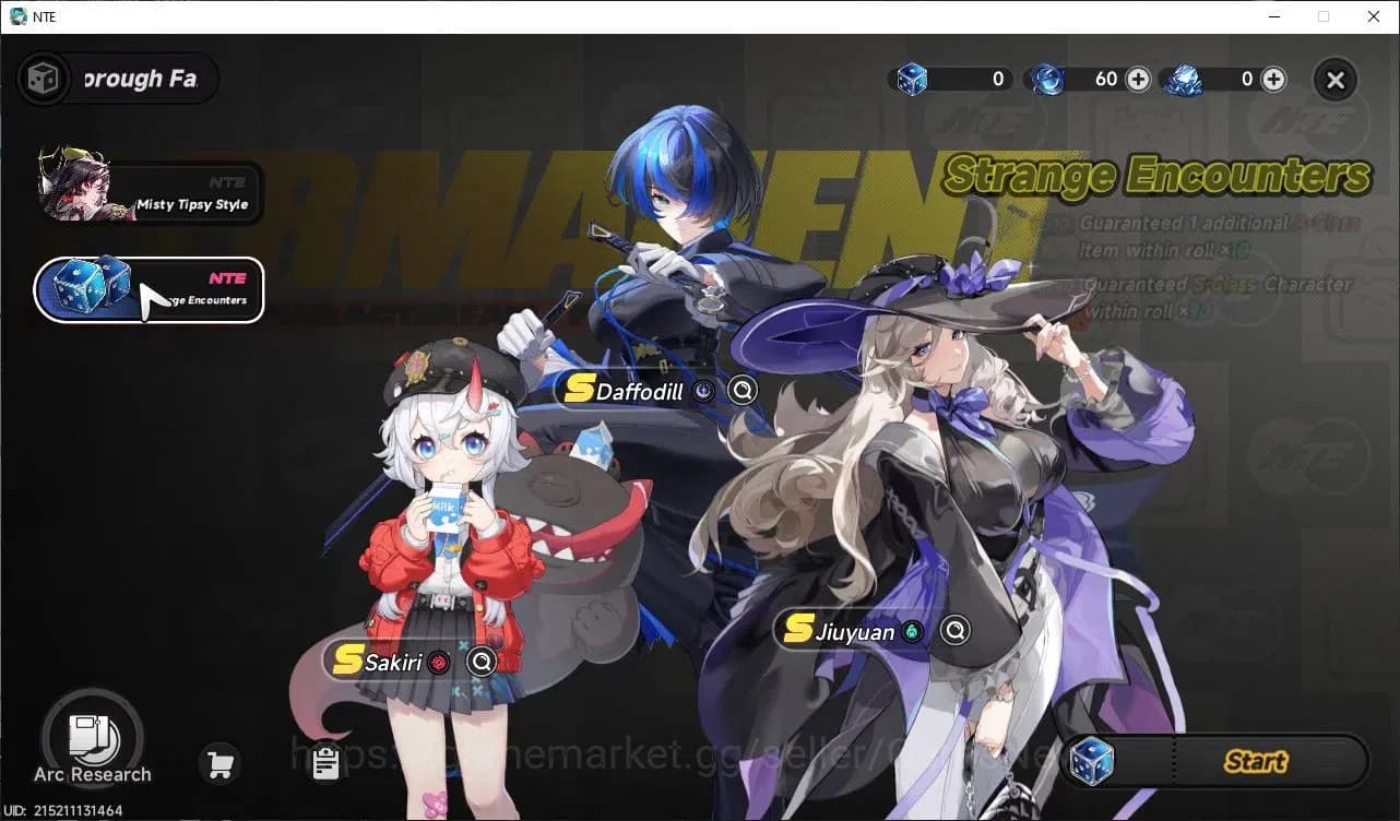 Neverness to Everness Accounts Global SEA |HL 3| 3 SSR Daffodill, Hathor, Fadia | image 6