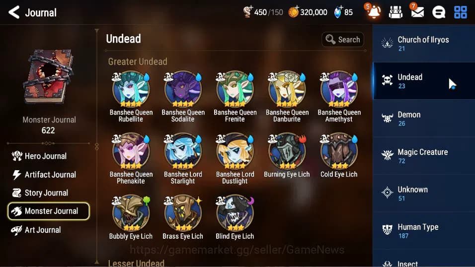 Epic Seven Accounts Global Unverif | Fresh Starter | Low Progress | 1 image 12