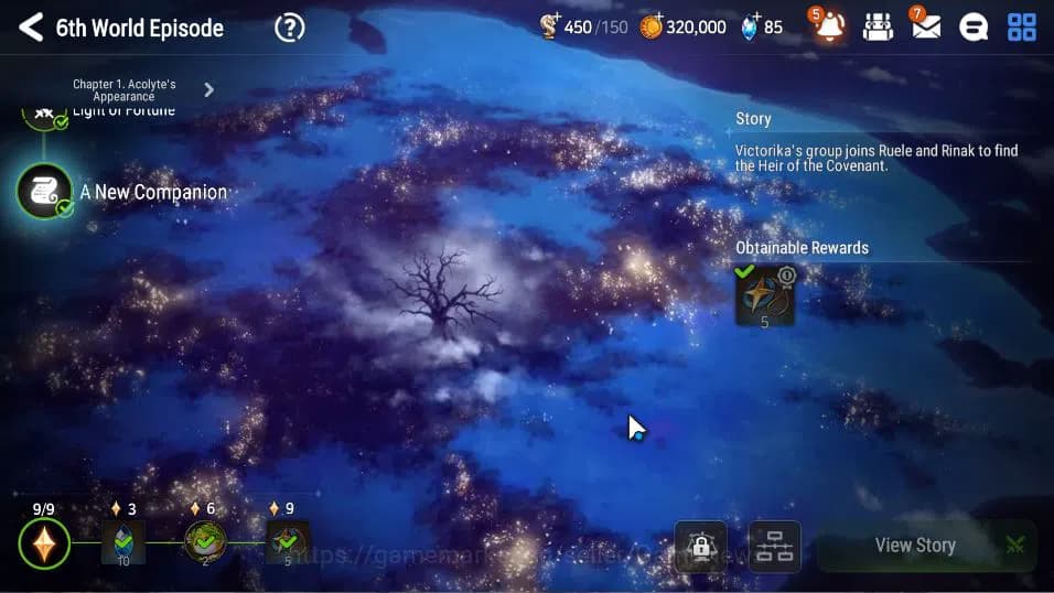 Epic Seven Accounts Global Unverif | Fresh Starter | Low Progress | 1 image 8