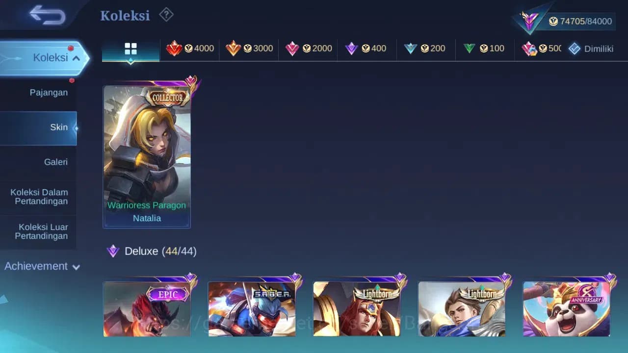 Mobile Legends: Bang Bang Accounts GLOBAL Hero 132 Skin 353 | KOF Karina | Sanrio Flo image 2