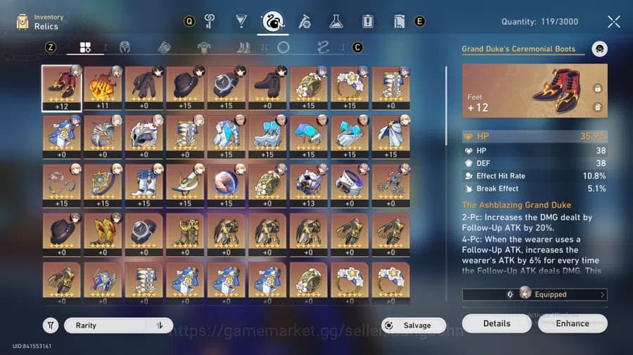 Honkai Star Rail Accounts Asia|TL 52|6 Limited|Cyrene,Saber,Kafka,DanHengPT, image 7