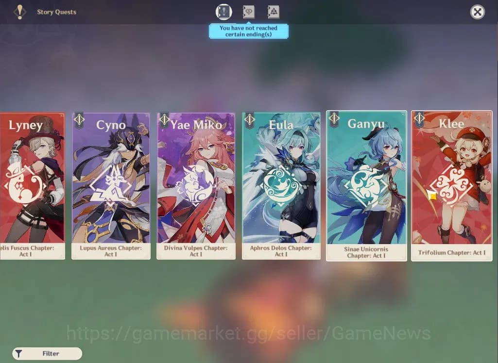 Genshin Impact Accounts ASIA|AR 57|10 Limited +6(*5Wep)|(Neuvilette,Zhongl image 13
