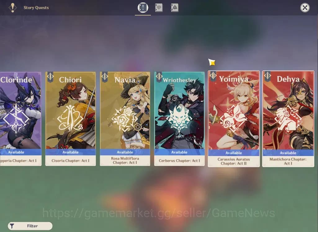 Genshin Impact Accounts ASIA|AR 57|10 Limited +6(*5Wep)|(Neuvilette,Zhongl image 15