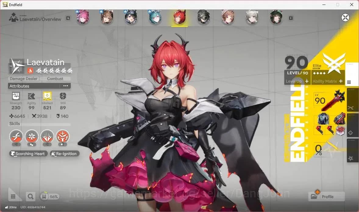 Arknights: Endfield Accounts ASIA|Lv 59|5Limited+5Sign|(Yvonne,Gilberta,Tangtan image 6