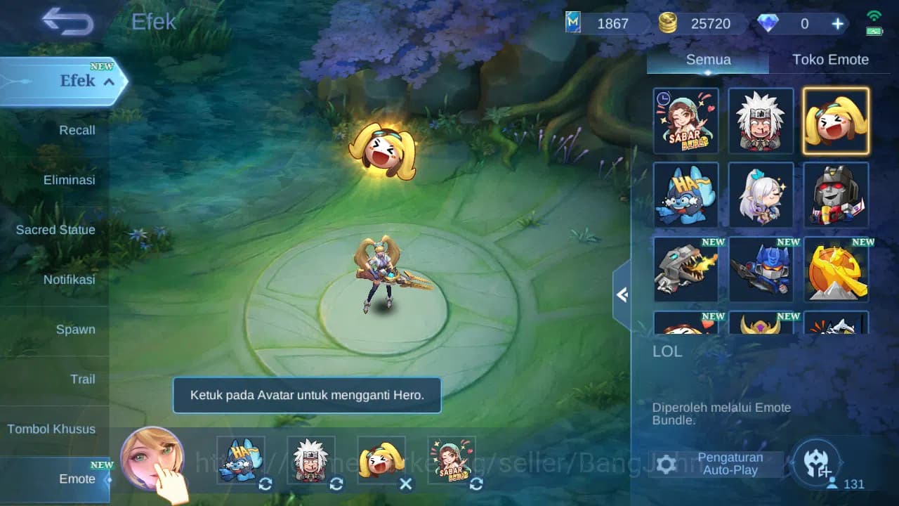 Mobile Legends: Bang Bang Accounts GLOBAL Hero 131 Skin 213 | CC Nata | Blazing Franc image 14