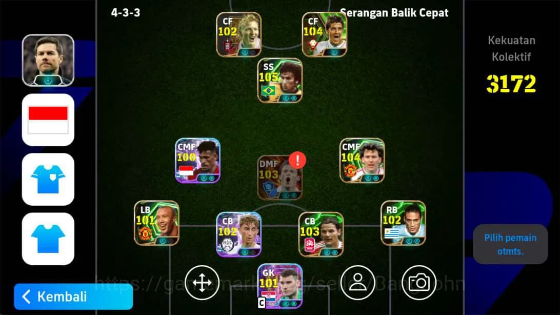 eFootball Accounts power 3172 | epic zico, showtime SCOTT mctom, EPIC image 1