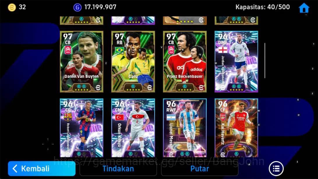 eFootball Accounts power 3172 | epic zico, showtime SCOTT mctom, EPIC image 3