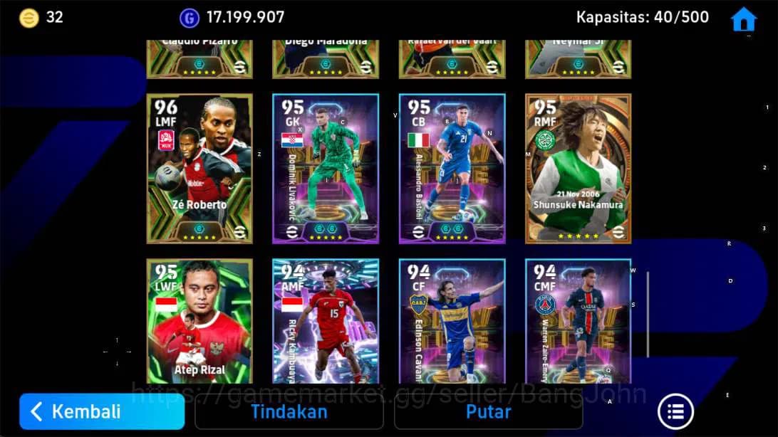 eFootball Accounts power 3172 | epic zico, showtime SCOTT mctom, EPIC image 5