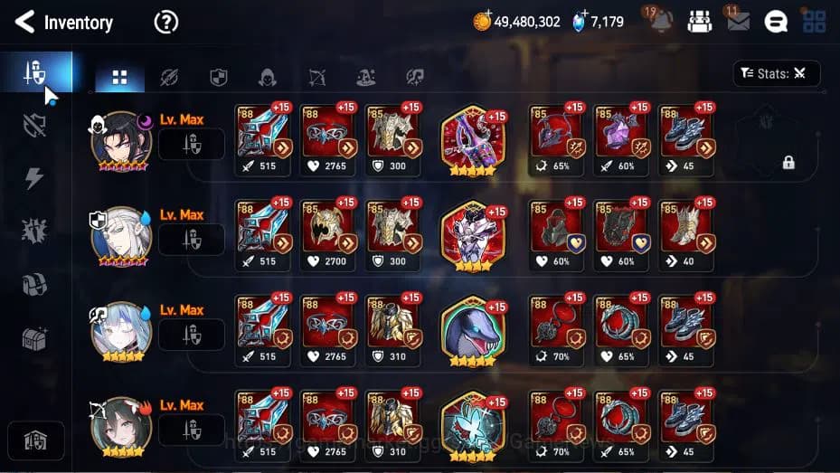 Epic Seven Accounts GLOBAL Unverif|New Era|6 ML(Salome, LOT Scales, AL image 10