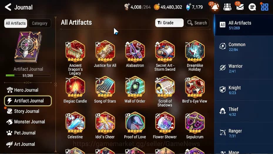 Epic Seven Accounts GLOBAL Unverif|New Era|6 ML(Salome, LOT Scales, AL image 20