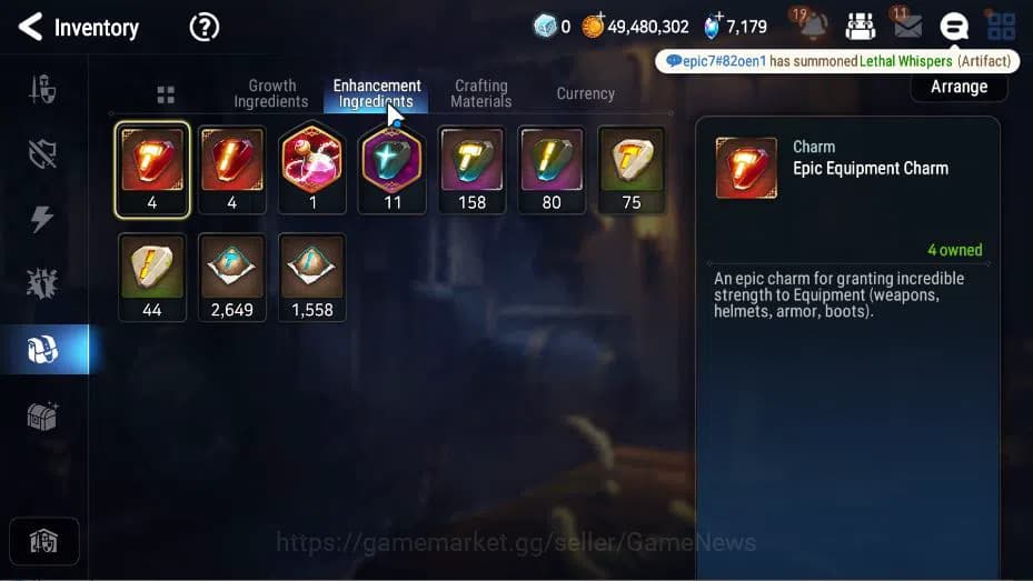 Epic Seven Accounts GLOBAL Unverif|New Era|6 ML(Salome, LOT Scales, AL image 5