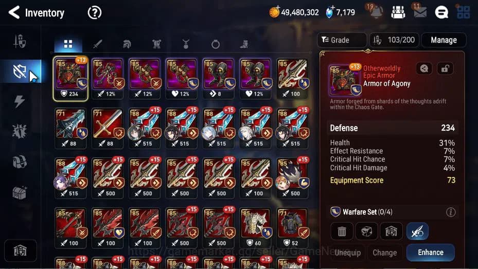 Epic Seven Accounts GLOBAL Unverif|New Era|6 ML(Salome, LOT Scales, AL image 9