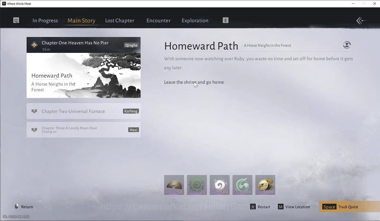 Where Winds Meet Accounts GLOBAL|Lv 6|Fresh Starter|GS 3684|1 Harmonic Core| image 17