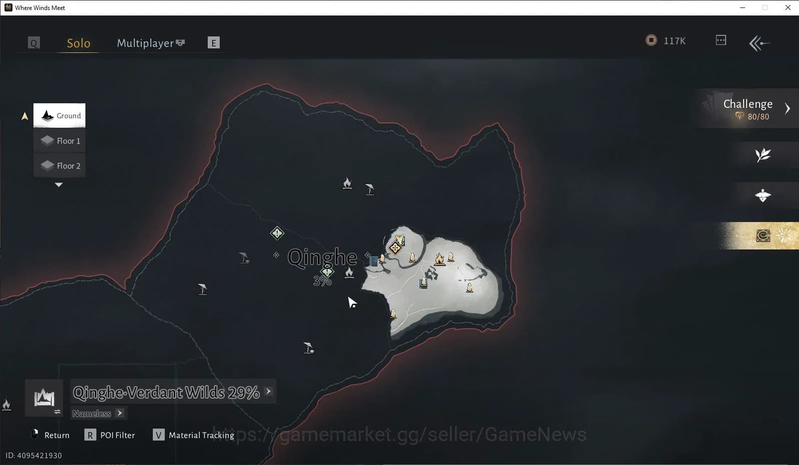 Where Winds Meet Accounts GLOBAL|Lv 6|Fresh Starter|GS 3684|1 Harmonic Core| image 18