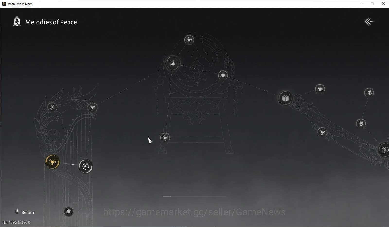 Where Winds Meet Accounts GLOBAL|Lv 6|Fresh Starter|GS 3684|1 Harmonic Core| image 19