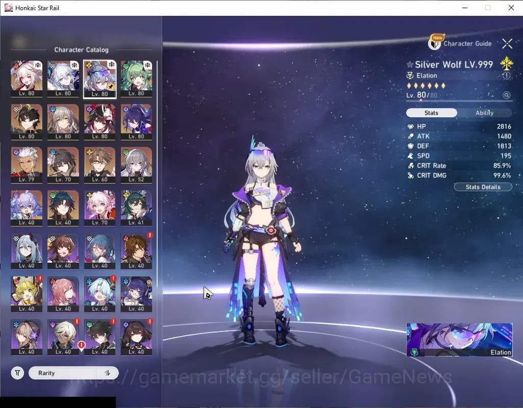 Honkai Star Rail Accounts Asia|TL 65|Elation PremTeam|10 Limited| [SW 999,Sp image 4
