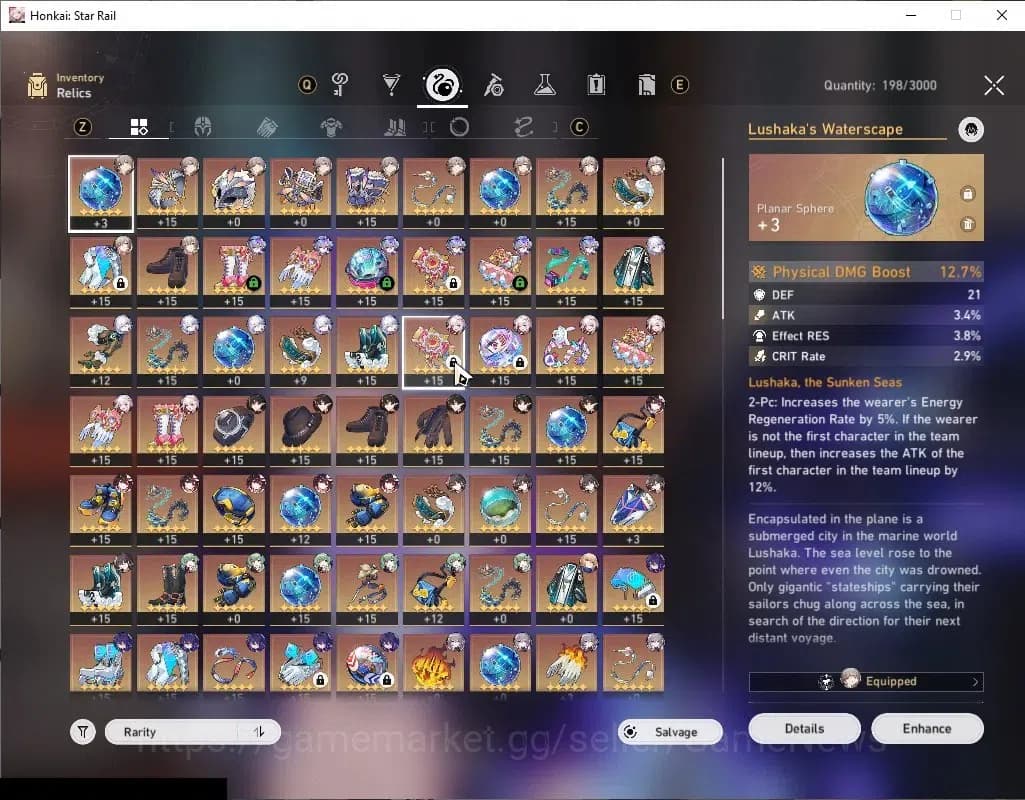 Honkai Star Rail Accounts Asia|TL 65|Elation PremTeam|10 Limited| [SW 999,Sp image 7