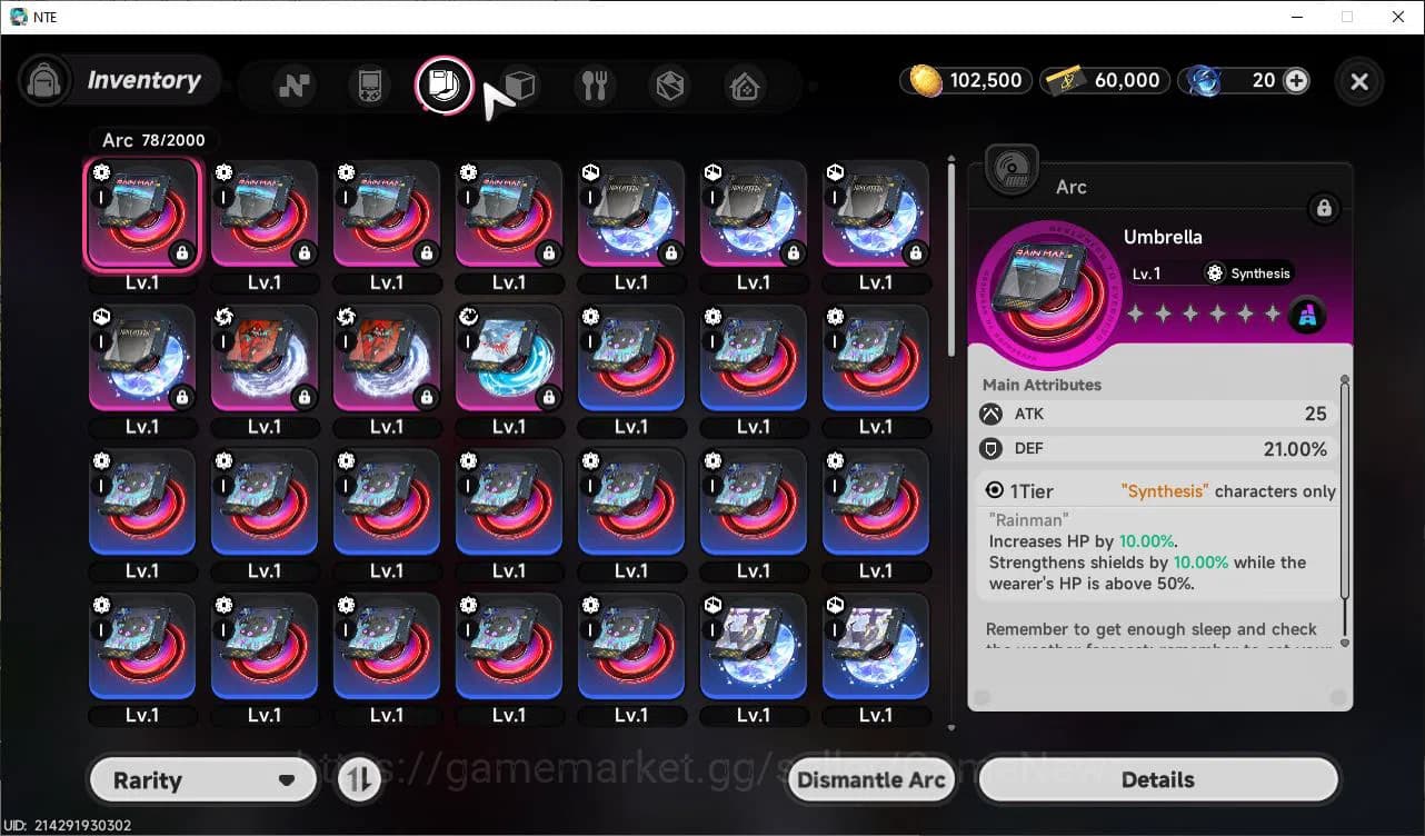 Neverness to Everness Accounts GLOBAL EU |HL 3| 2 SSR Limited Nanally Awk 1 + Pho image 8