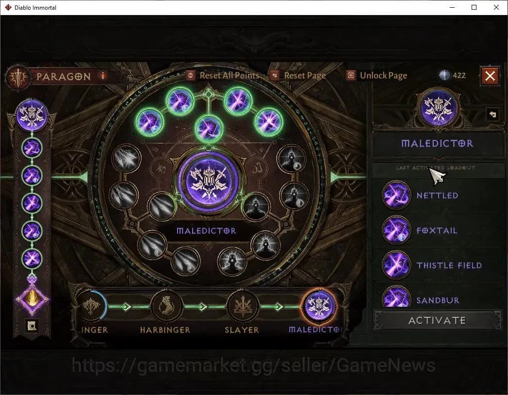 Diablo Immortal Accounts UE-Sescheron|CS ON|Lv60(766)|Barbarian|CR 37K|Reso image 10