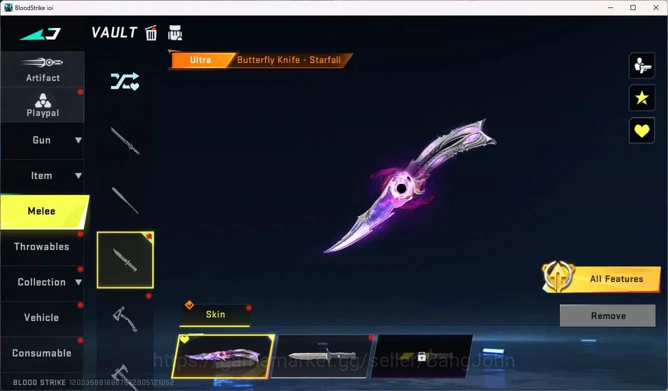 Blood Strike Accounts ASIA | EVO FAL-Evolved Draco | 8 Legendary Skins | image 14