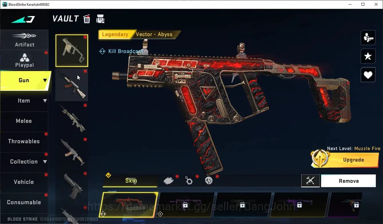 Blood Strike Accounts ASIA|COLLAB,ETHAN|ULTRA,ORIGIN-12,FAL,UMP45|LEGEND image 12