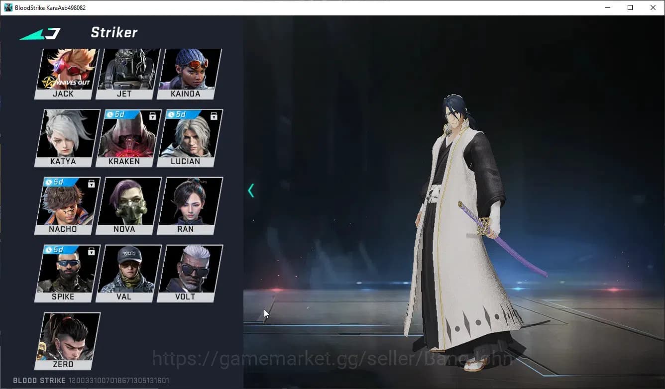 Blood Strike Accounts ASIA|COLLAB,ETHAN|ULTRA,ORIGIN-12,FAL,UMP45|LEGEND image 20