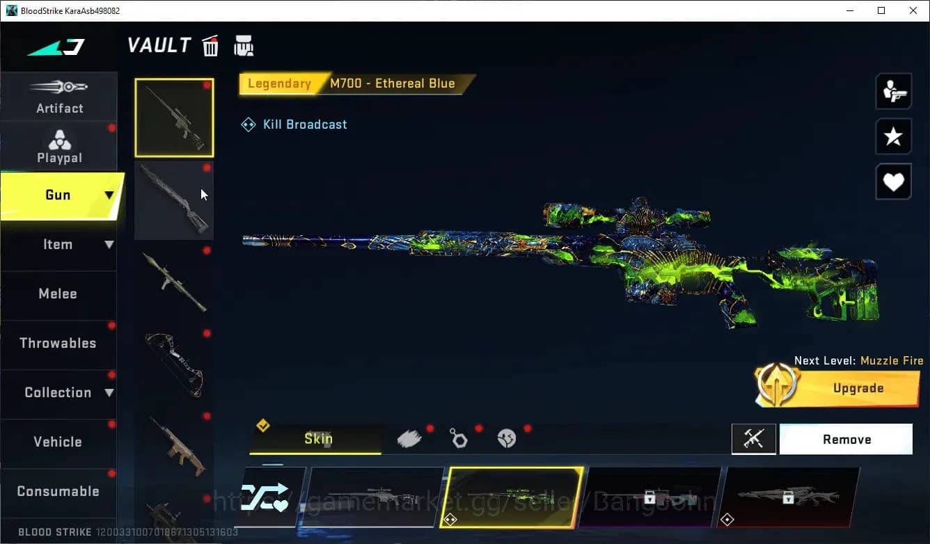 Blood Strike Accounts ASIA|COLLAB,ETHAN|ULTRA,ORIGIN-12,FAL,UMP45|LEGEND image 9