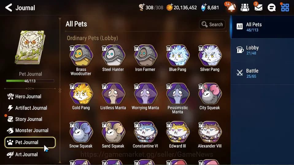 Epic Seven Accounts GLOBAL Unverif|New Era|9 ML(BArunka,LOTScales,NM L image 3