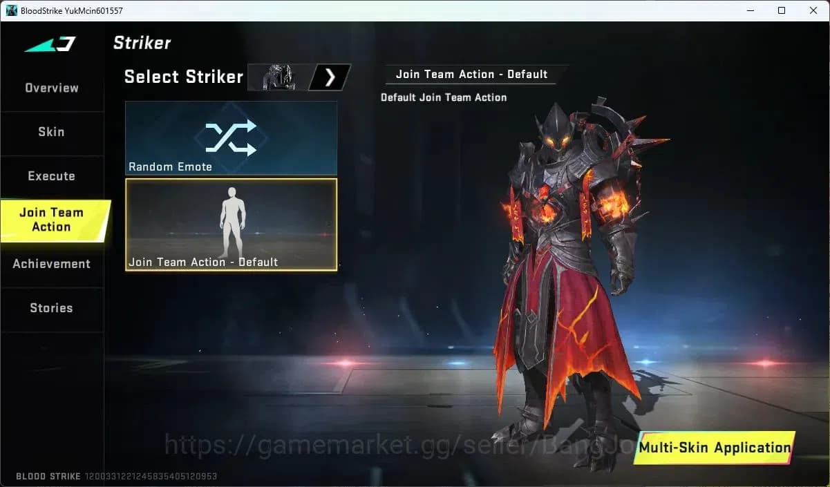 Blood Strike Accounts ASIA | Collab AK47-Sacred Axe Rhitta | 5 Legendary image 7