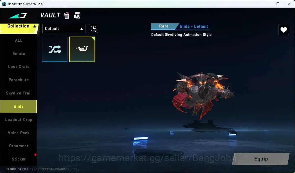 Blood Strike Accounts ASIA | Collab AK47-Sacred Axe Rhitta | 5 Legendary image 8