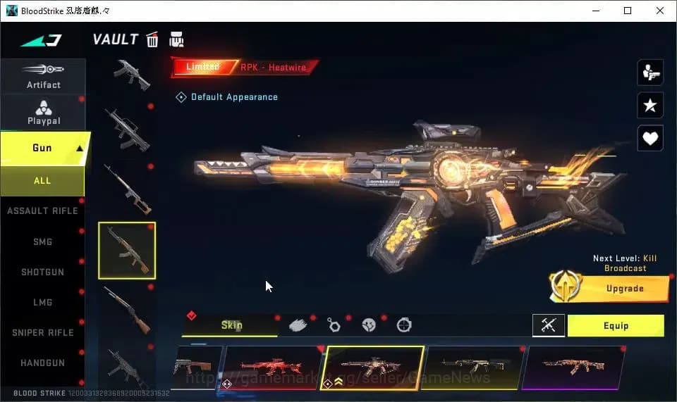Blood Strike Accounts ASIA|ETERNAL Desert Eagle-Scorpius|2 ULTRA Melee|4 image 11