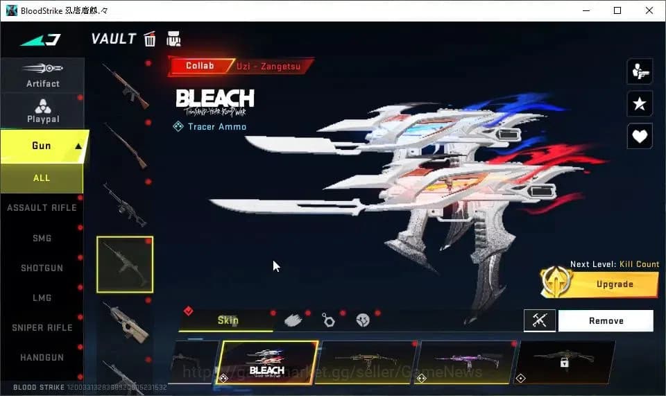 Blood Strike Accounts ASIA|ETERNAL Desert Eagle-Scorpius|2 ULTRA Melee|4 image 13