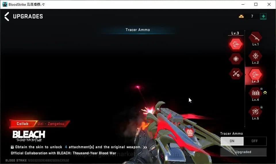 Blood Strike Accounts ASIA|ETERNAL Desert Eagle-Scorpius|2 ULTRA Melee|4 image 14
