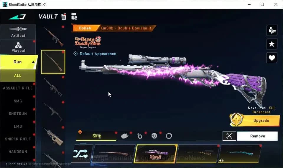 Blood Strike Accounts ASIA|ETERNAL Desert Eagle-Scorpius|2 ULTRA Melee|4 image 15