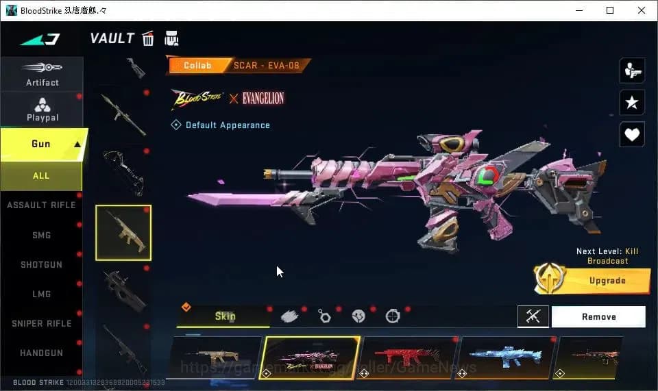 Blood Strike Accounts ASIA|ETERNAL Desert Eagle-Scorpius|2 ULTRA Melee|4 image 18