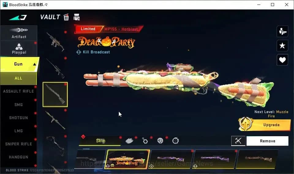 Blood Strike Accounts ASIA|ETERNAL Desert Eagle-Scorpius|2 ULTRA Melee|4 image 19