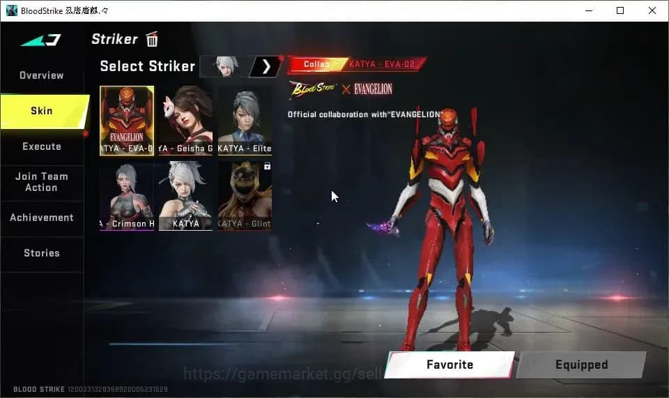 Blood Strike Accounts ASIA|ETERNAL Desert Eagle-Scorpius|2 ULTRA Melee|4 image 4