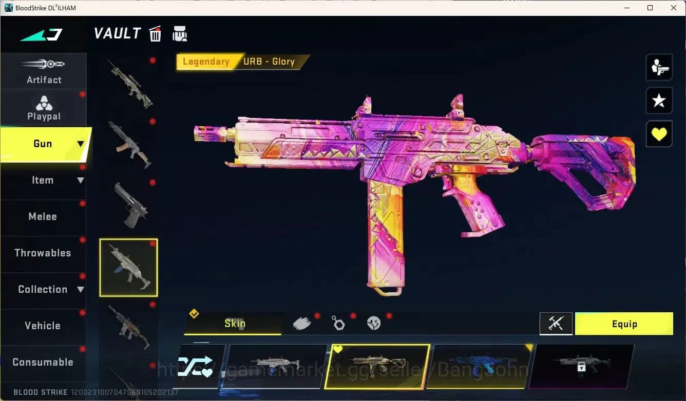 Blood Strike Accounts ASIA | 1 ETERNAL: Desert Eagle | 2 7DS | 2 ULTRA G image 11