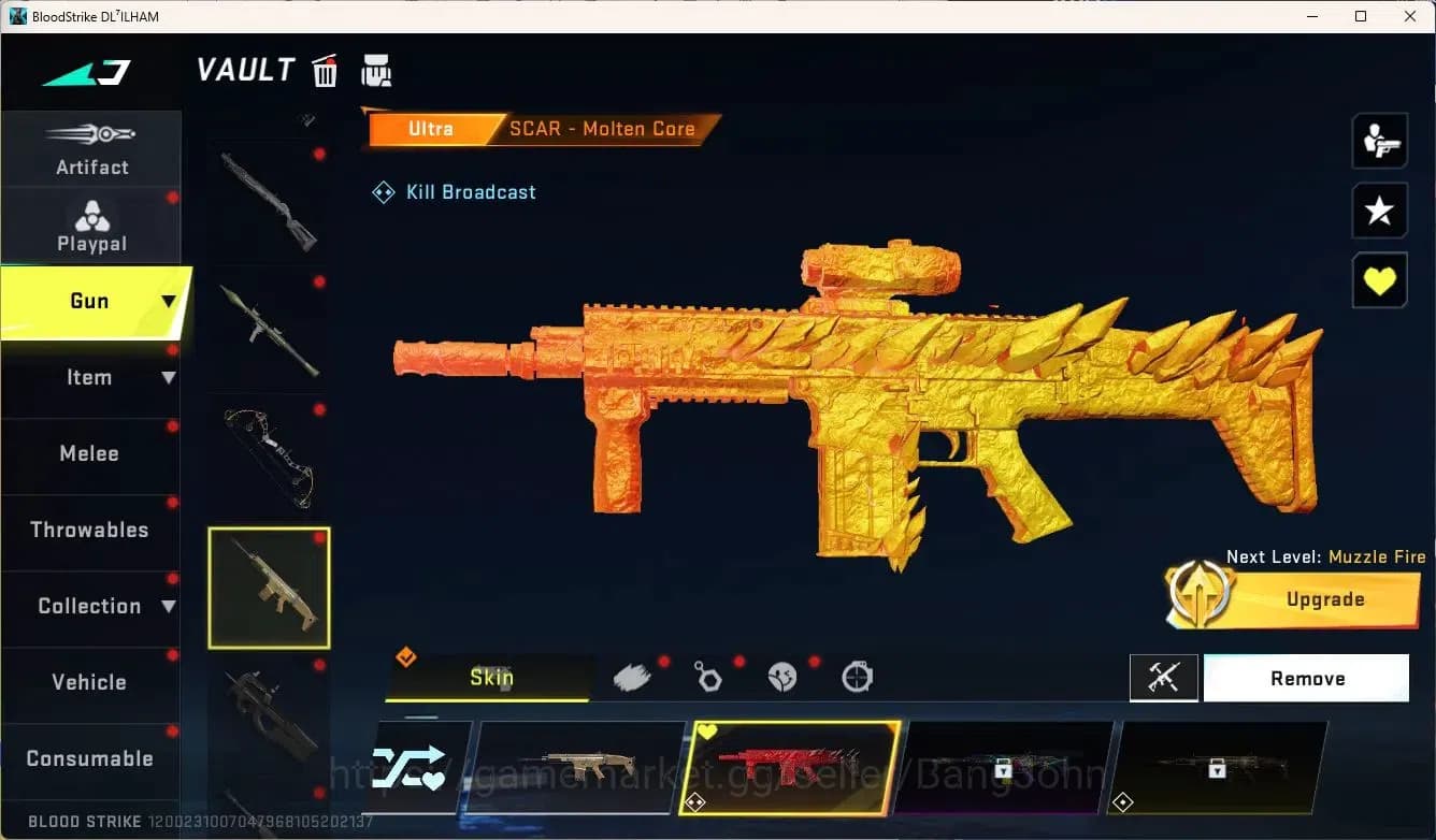 Blood Strike Accounts ASIA | 1 ETERNAL: Desert Eagle | 2 7DS | 2 ULTRA G image 13