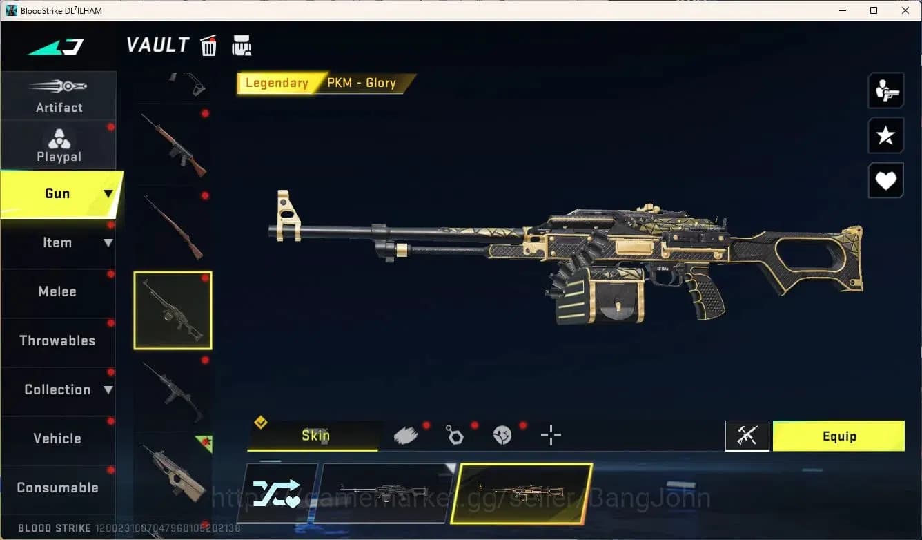 Blood Strike Accounts ASIA | 1 ETERNAL: Desert Eagle | 2 7DS | 2 ULTRA G image 16