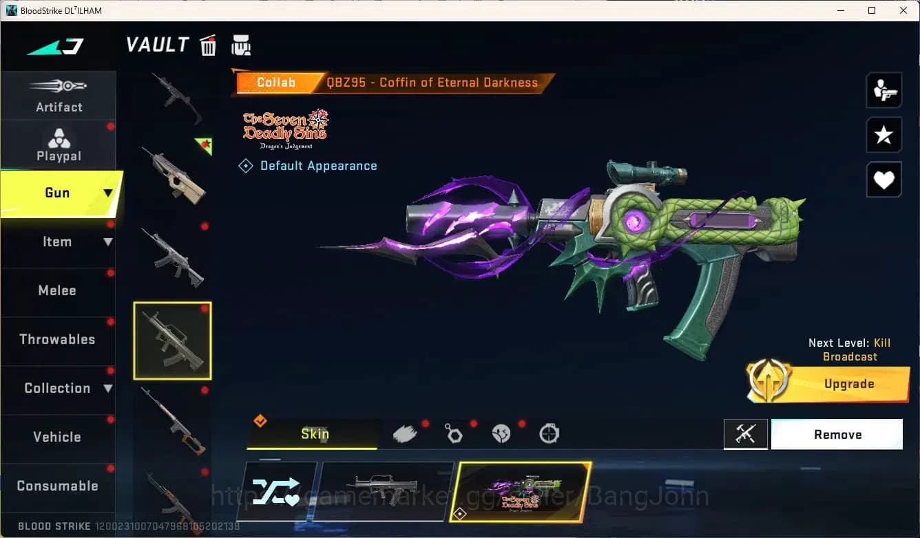 Blood Strike Accounts ASIA | 1 ETERNAL: Desert Eagle | 2 7DS | 2 ULTRA G image 19