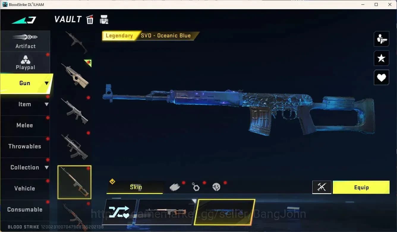 Blood Strike Accounts ASIA | 1 ETERNAL: Desert Eagle | 2 7DS | 2 ULTRA G image 20
