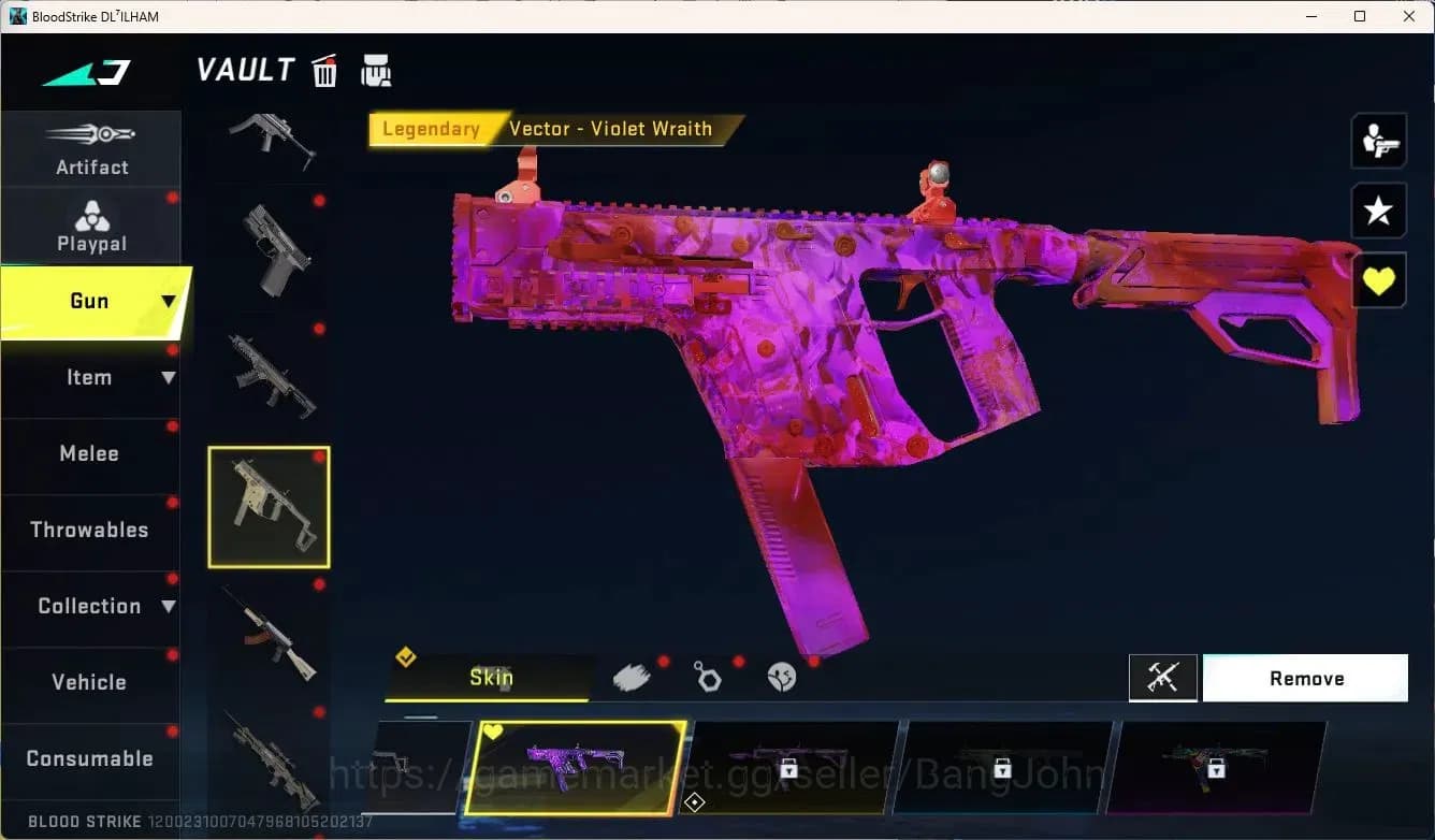 Blood Strike Accounts ASIA | 1 ETERNAL: Desert Eagle | 2 7DS | 2 ULTRA G image 7