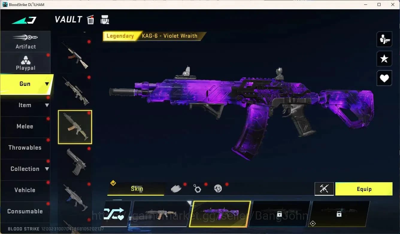 Blood Strike Accounts ASIA | 1 ETERNAL: Desert Eagle | 2 7DS | 2 ULTRA G image 9
