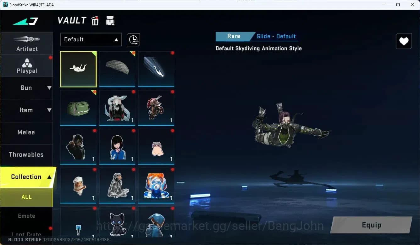 Blood Strike Accounts ASIA | 2 ULTRA GUN: FN2000, QBZ95 | 2+ TR Gun Skin image 5
