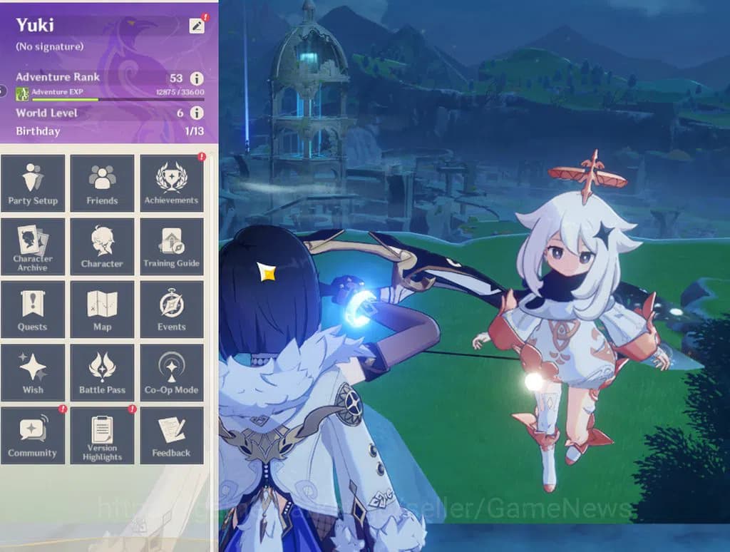 Genshin Impact Accounts ASIA|AR53|5Limited+2(*5Weapon)|Neuvillette,YelanC1 image 1