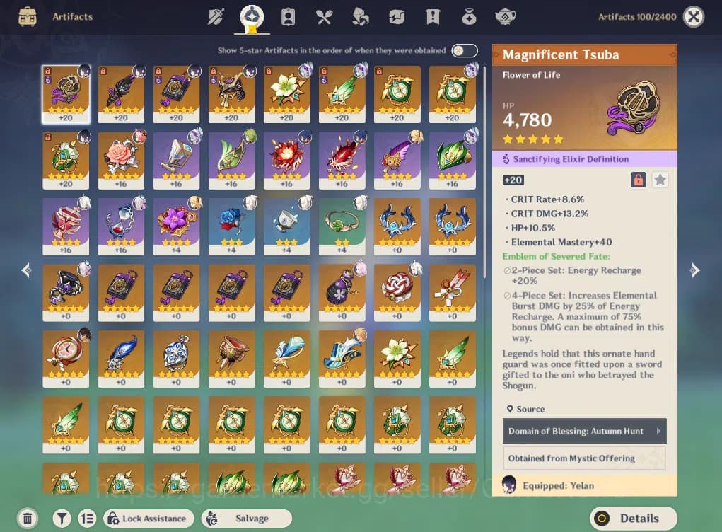 Genshin Impact Accounts ASIA|AR53|5Limited+2(*5Weapon)|Neuvillette,YelanC1 image 11