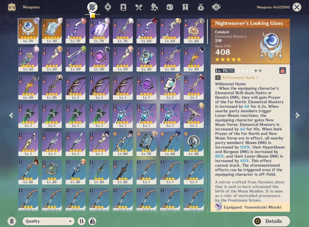 Genshin Impact Accounts ASIA|AR53|5Limited+2(*5Weapon)|Neuvillette,YelanC1 image 12